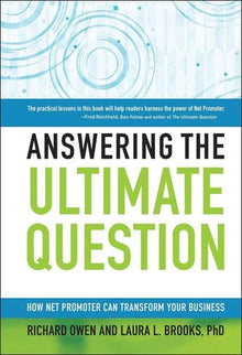 Links to Answering the Ultimate Question: How Net Promoter Can Transform Your Business