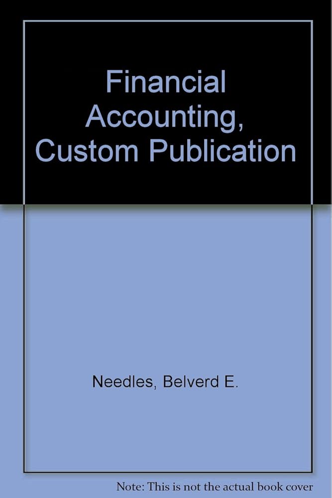 Links to Financial Accounting, Custom Publication