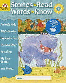 Links to Stories To Read - Words To Know, Book G