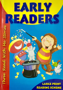 Links to Three Read With Me Stories Early Readers Large Print Reading Scheme