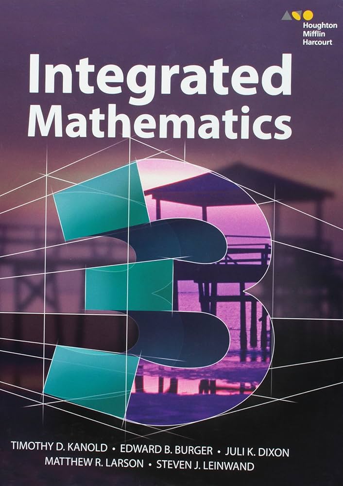Links to Hmh Integrated Math 3 Interactive Student Edition Volume 1 (Consumable) 2015