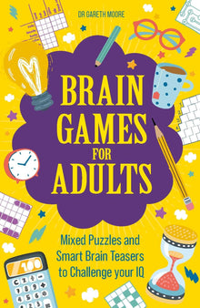Links to Brain Games for Adults: Mixed Puzzles and Smart Brainteasers to Challenge Your IQ